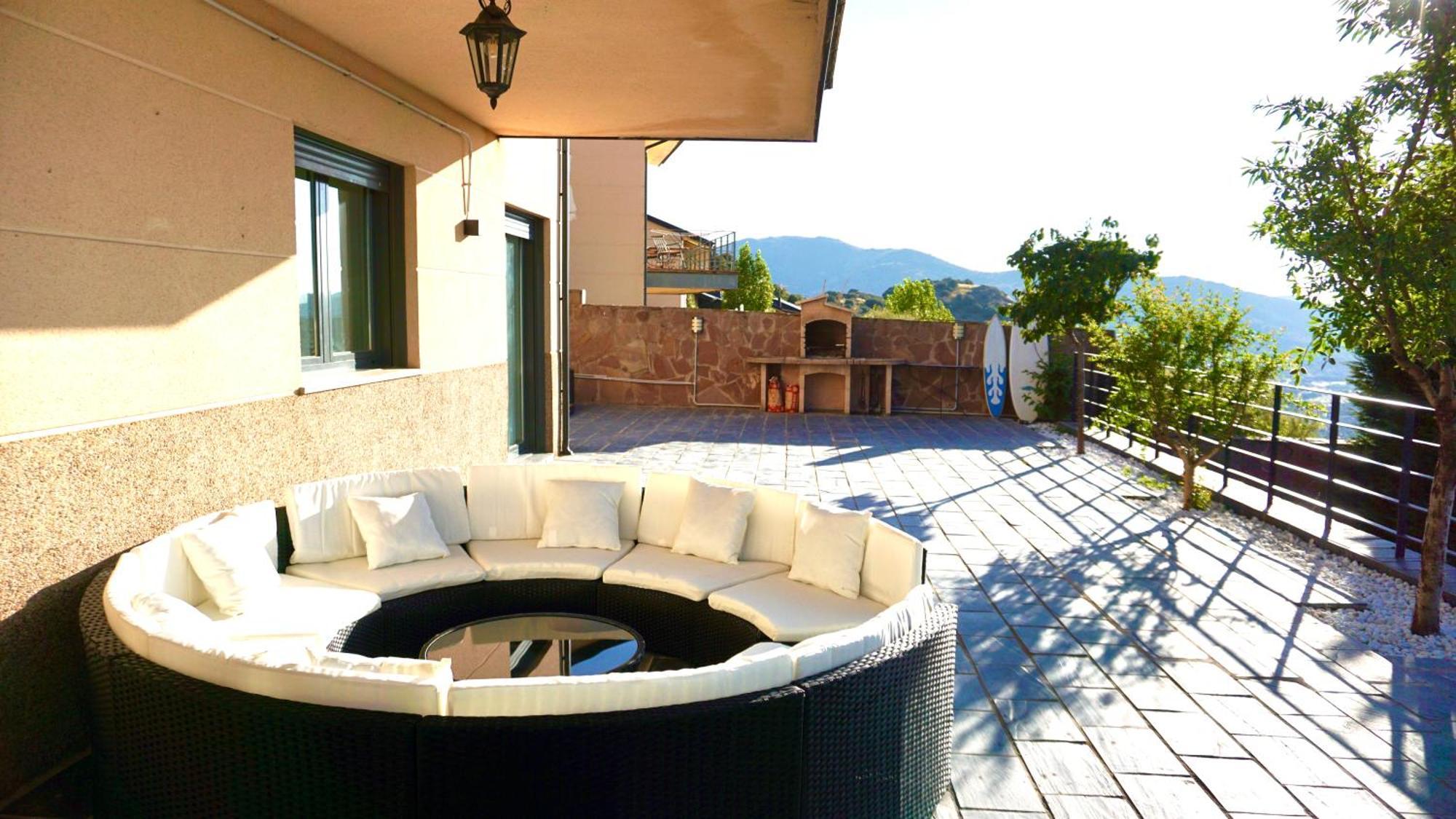 Villa Los Angeles El Espinar Zewnętrze zdjęcie